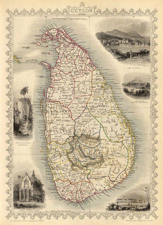 Sri Lanka Map - Experiential Traveller